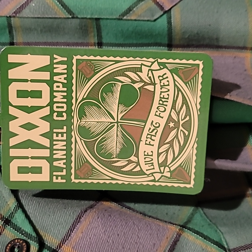2xl Dixxon The Auld Pub Flannel Green And Grey View 2